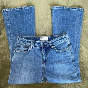 Free People Flare Bell Bottom Denim Jeans